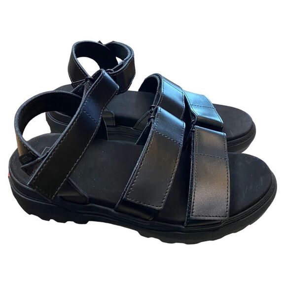 VANS Colfax Women's Black Platform Sandals NEW 7 - Picture 2 of 6